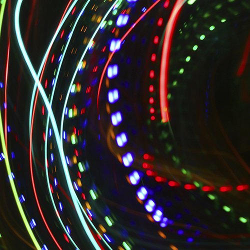 Series de luces LED de varios colores